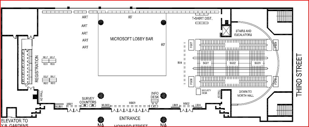 Game Developer Conference: Floor Plans - Pure Nintendo