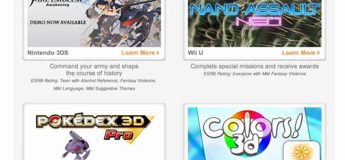 Nintendo Download – Jan 17, 2013 – Fire Emblem Awakening Demo