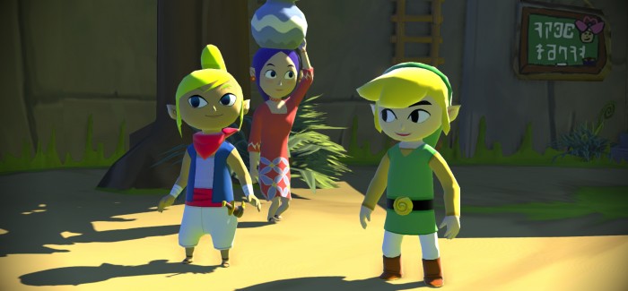 Legend of Zelda: Wind Waker HD Officially Announced, First Screens
