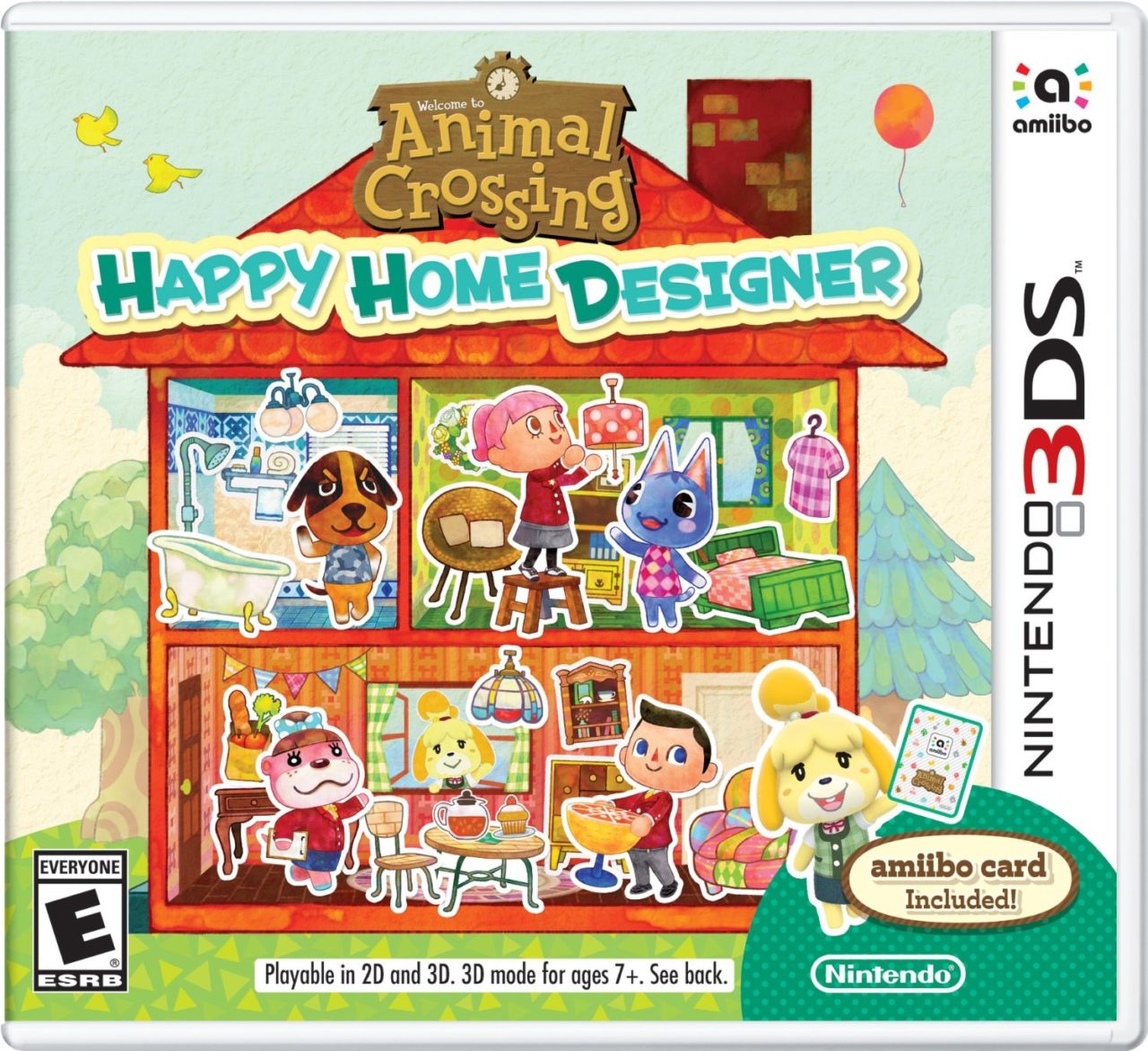 Animal Crossing: Happy Home Designer Bundle Includes NFC Reader  Pure 