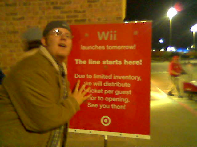 Wii Line Sign