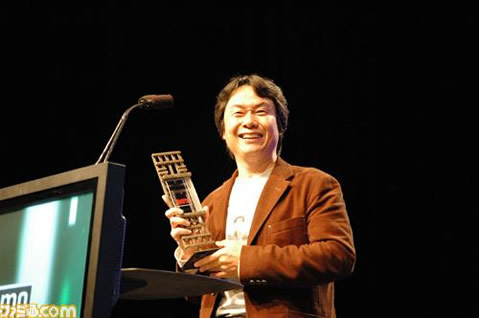 GDC07: Nintendo, Miyamoto Receive Awards