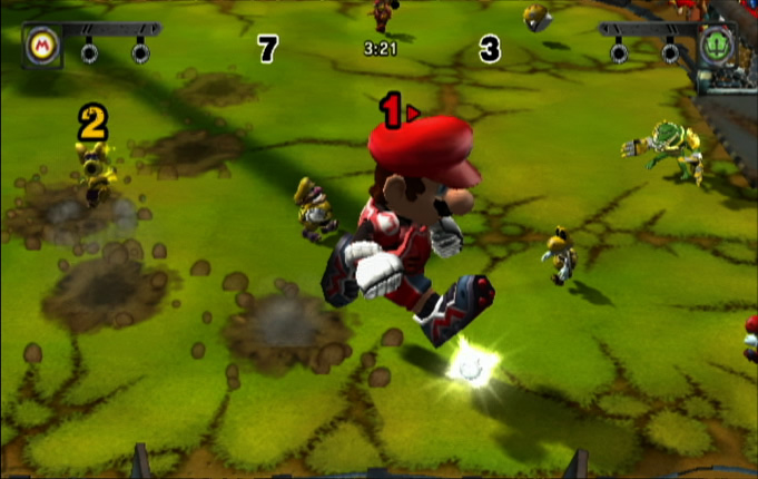 GDC07: Super Mario Strikers Screens