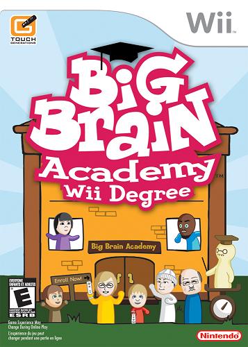 Big Brain Academy: Wii Degree Boxart