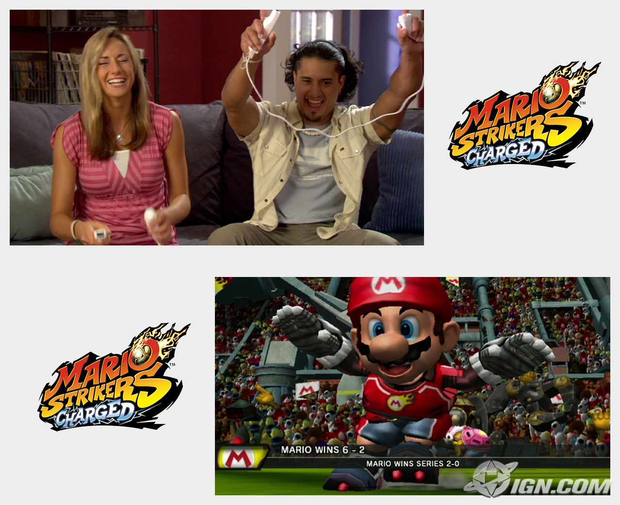 Mario Strikers Charged