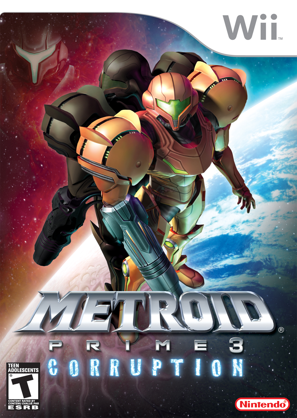 Metroid Prime 3: Corruption boxart