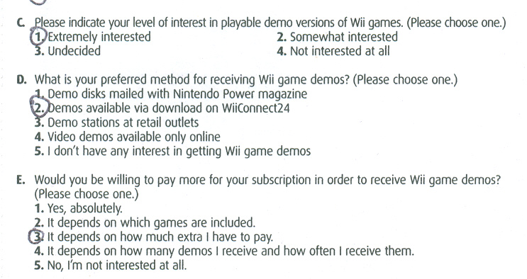 Nintendo Talks Wii Demos in Nintendo Power