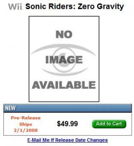 Sonic Riders Wii?