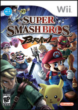 Slightly Updated Smash Bros. Brawl boxart