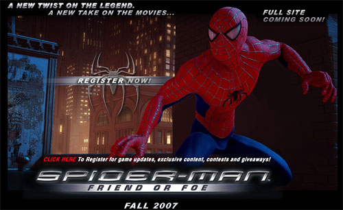 New Spider-man Friend or Foe Trailer