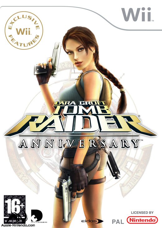 Tomb Raider Anniversary Euro Boxart