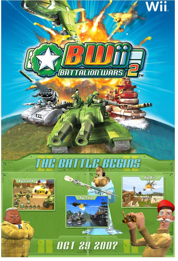 Battalion Wars II Advertisement