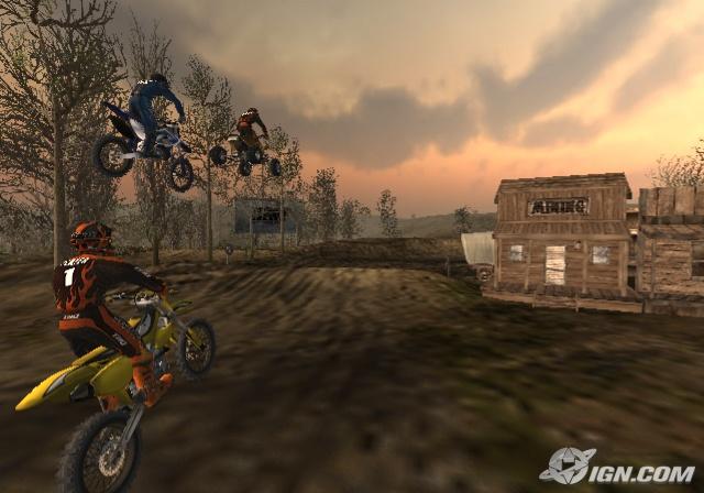 Melhor jogo de Motocross para o PS2. (MX Unleashed) 