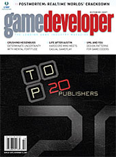 Game Developer’s 5th Annual ‘Top 20 Publishers’ Sees Nintendo On Top