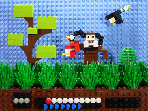Classic Games Made Out Of Lego’s