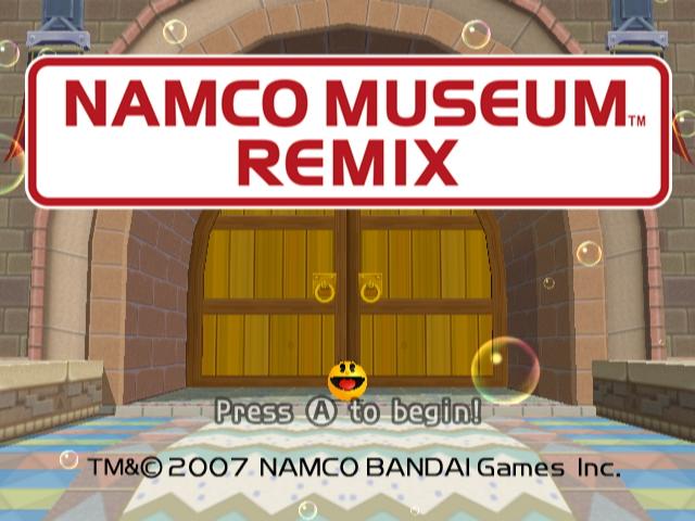 Namco Museum Remix Video And Screens