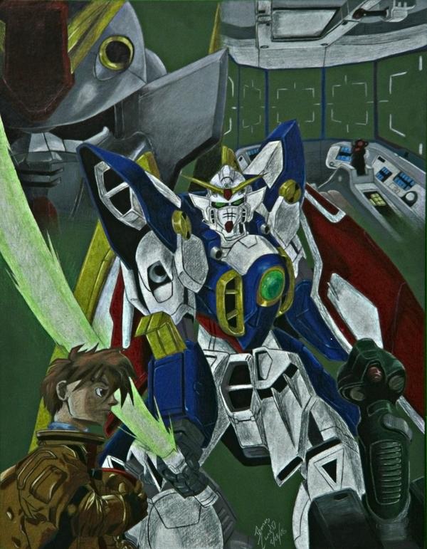 Very Nice Looking Gundam Poster