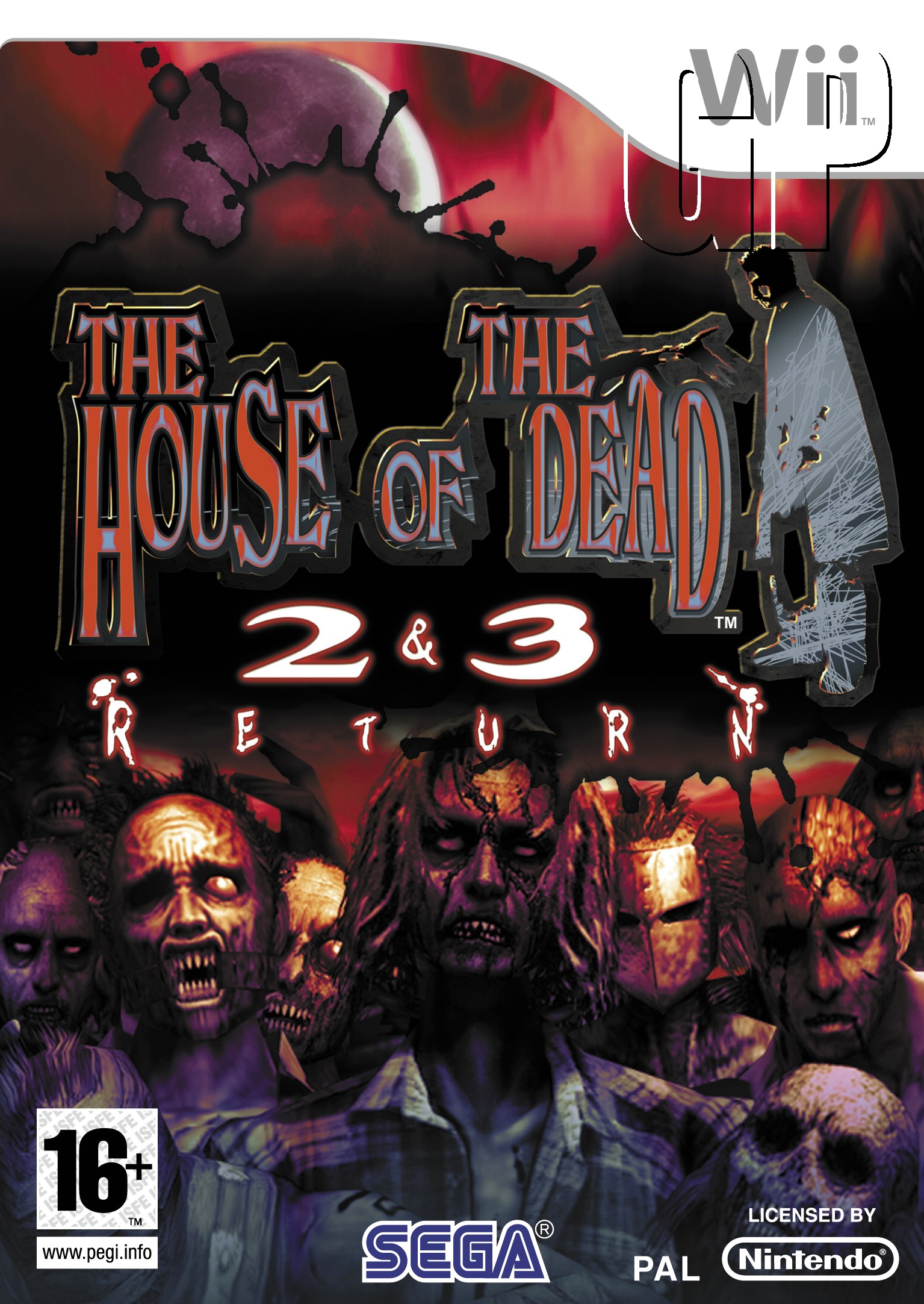 The House Of The Dead 2&3 Return- Boxart (EURO)