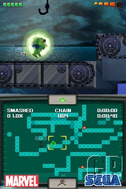 The Incredible Hulk (DS) Screens