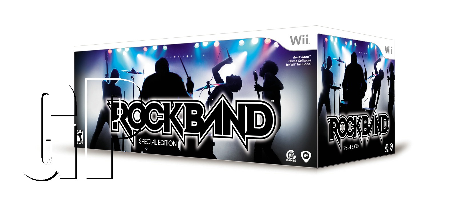 Rock Band Wii Screens- Drums, Boxart