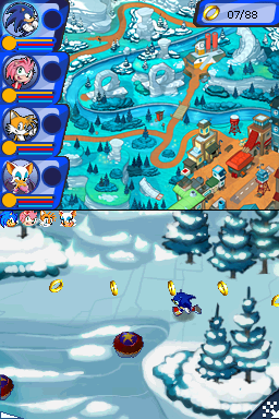Sonic Chronicles Screens