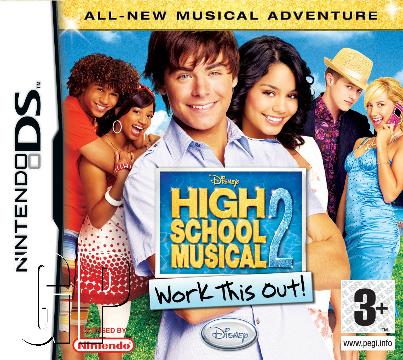 High School Musical: Work This Out Boxart (UK)