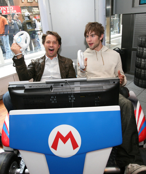 Jason Priestley At Mario Kart Nintendo World Store Launch