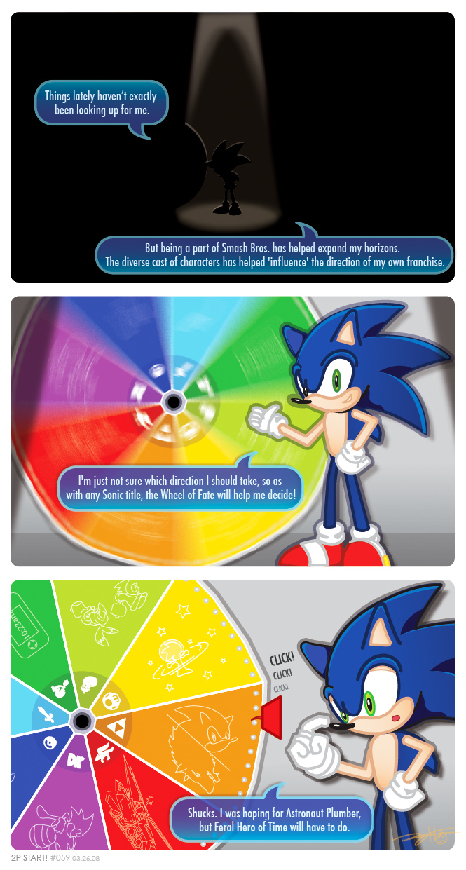 Comic: How Sonic Became A Wolf