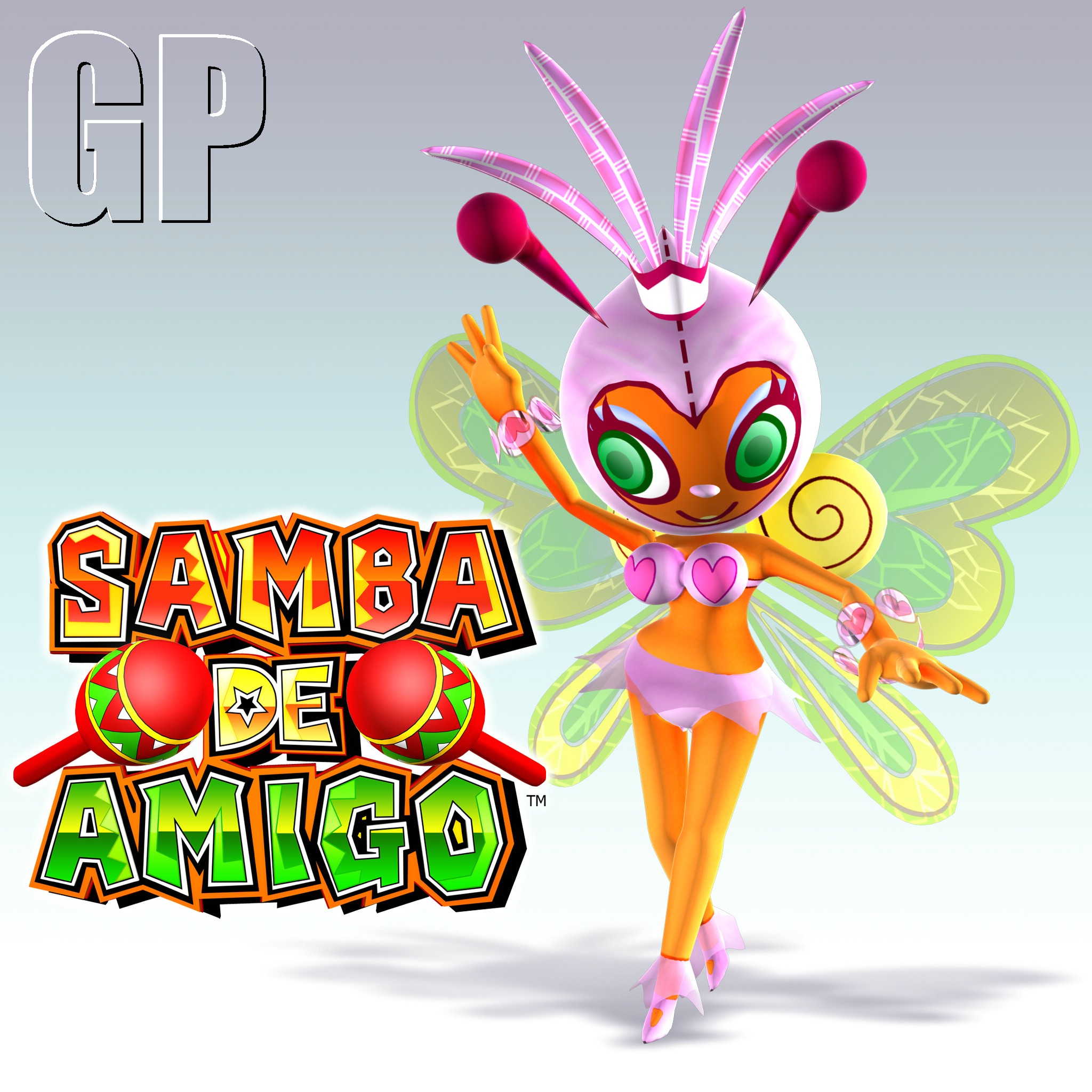 Samba de Amigo Character Art.