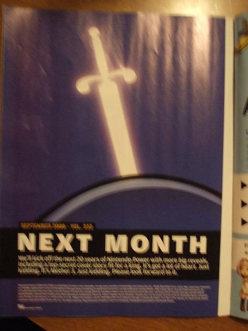 Another Month, Another Nintendo Power Tease