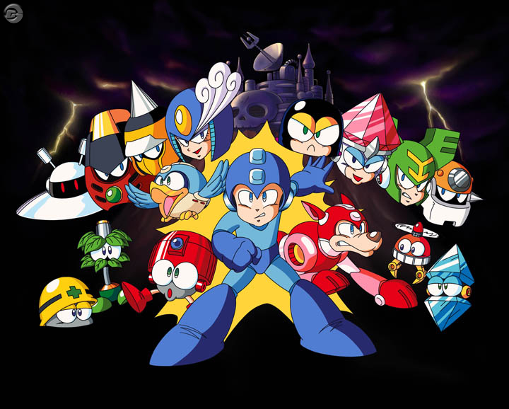 Mega Man 9 Poster