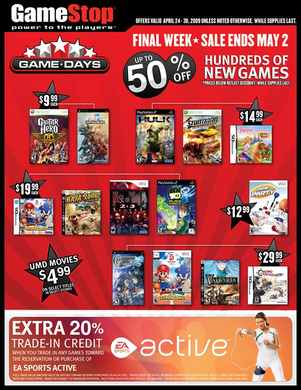 GameStop Specials This Week - Pure Nintendo