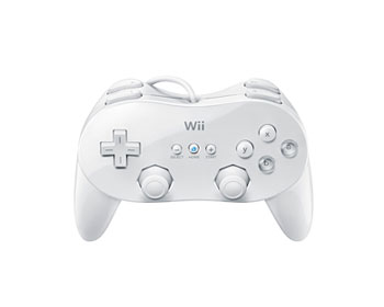 Wii Classic Controller Pro - White (Japanese Version)