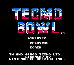 Tecmo Bowl On Its Way?