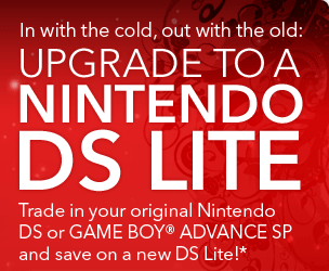 Nintendo + GameStop= DS Lite