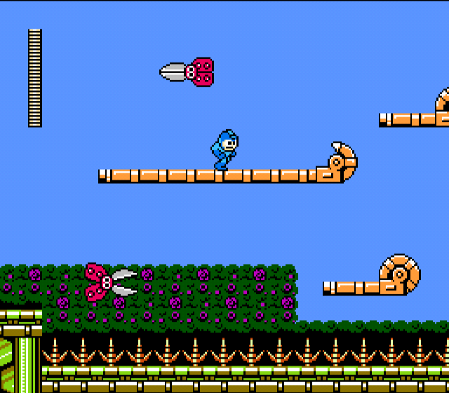 Mega Man 9 Screen Explosion