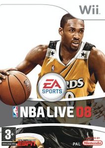 NBA Live 08 boxart