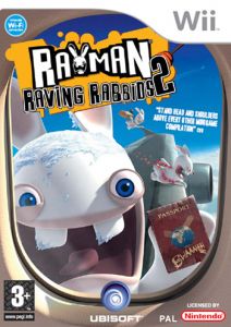 Rayman Raving Rabbids 2 Euro boxart