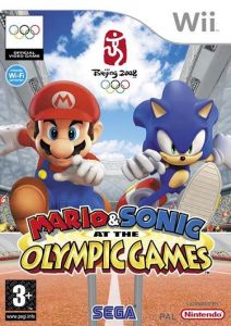 Mario and Sonic at the Olympic Games Euro boxart