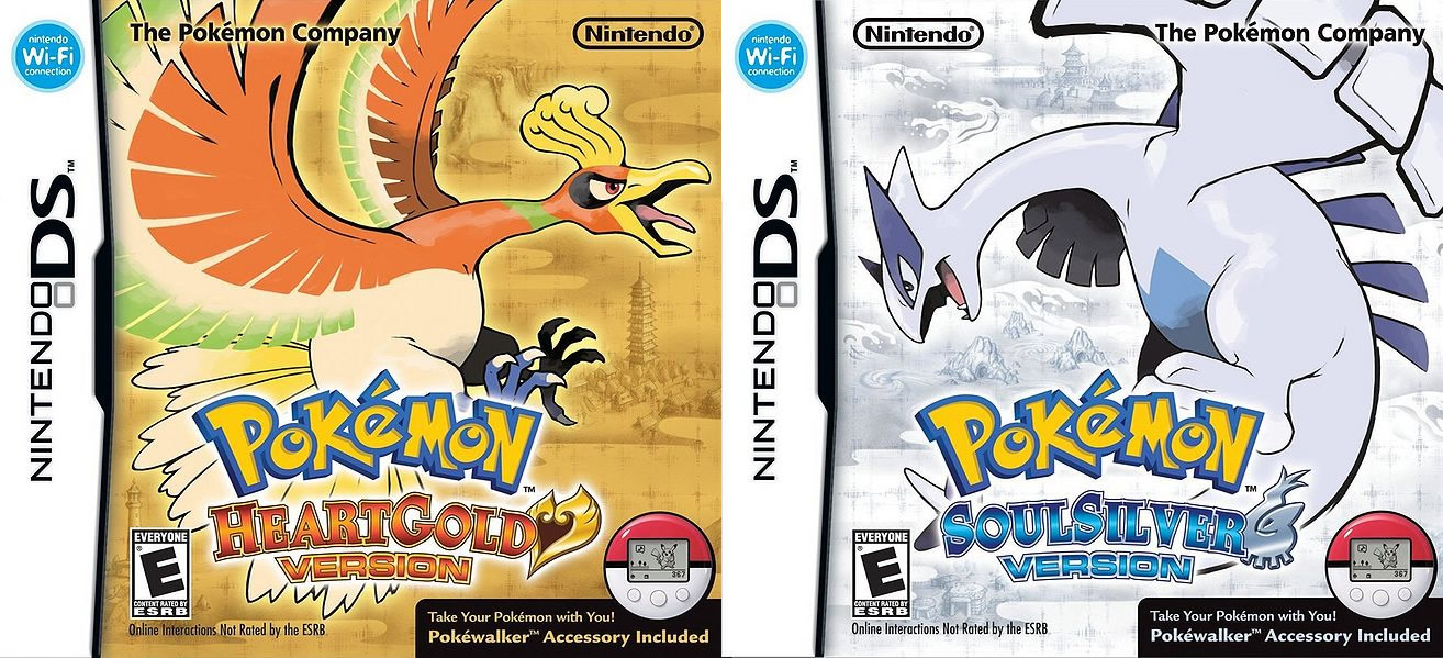 Pokémon heartgold y pokémon soulsilver