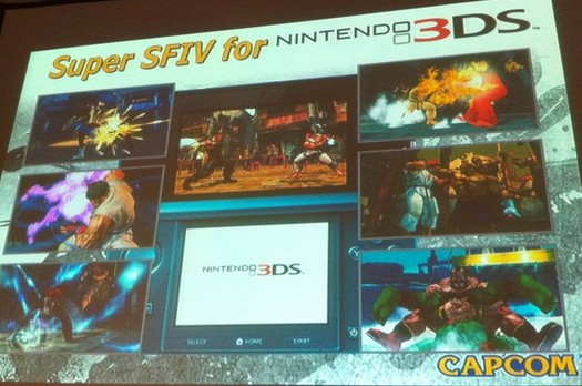 Comic Con: A Look At Super Street Fighter 4 3DS