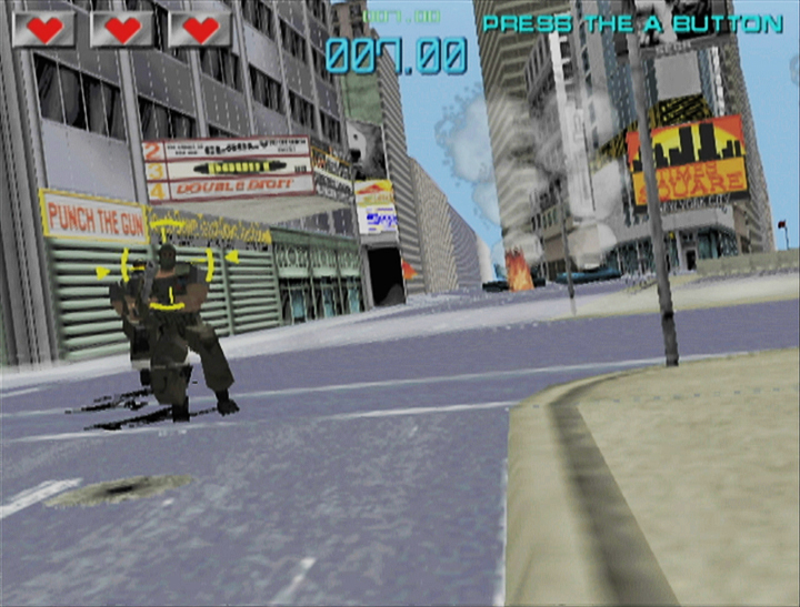 Gunblade NY and LA Machineguns Screens