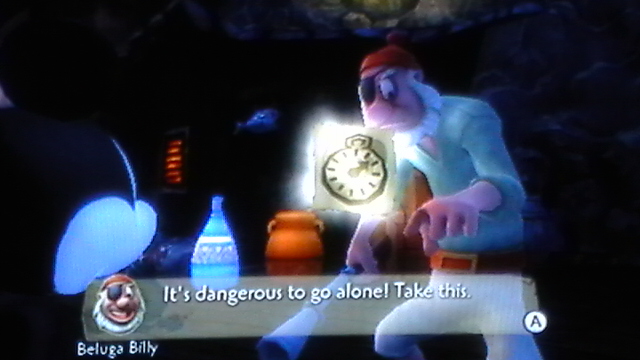 Epic Mickey pays tribute to Zelda