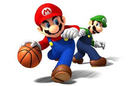 mario basketball wii