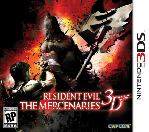 3DS: Resident Evil The Mercenaries 3D Box Art