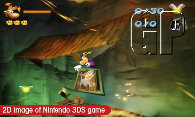 3DS: Rayman Screens