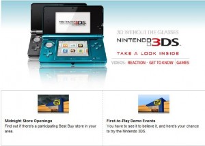 Some Best Buys Opening At Midnight For 3DS