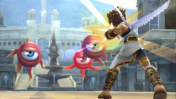 New Kid Icarus: Uprising Flying Combat Footage