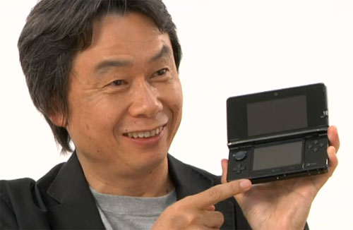 Miyamoto Talks Playing With 3D on or off