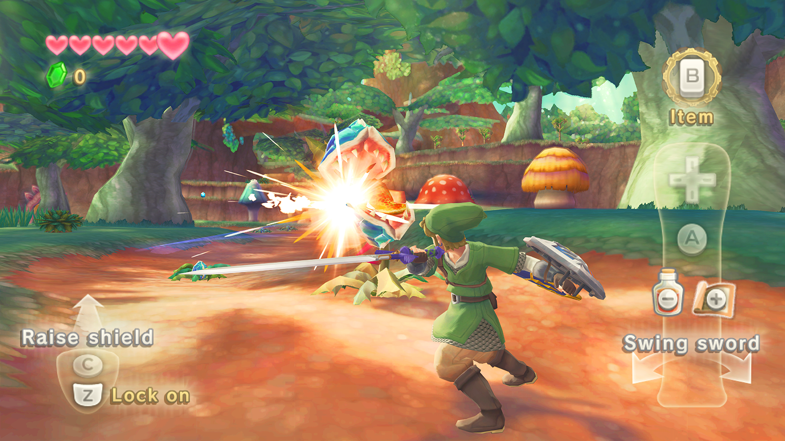 20 minutes of Zelda: Skyward Sword footage
